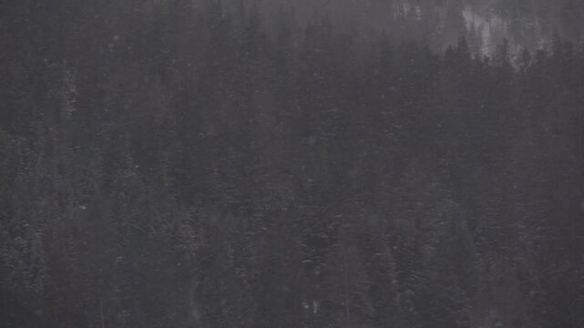 Neige sur village en pierre
