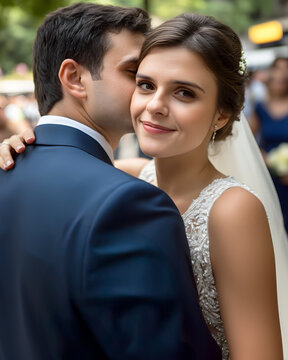 Joyful Wedding Moment
