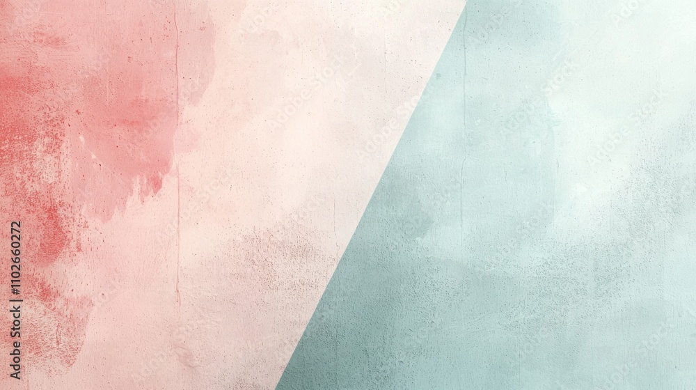 Poster a minimalist background with soft pastel colors and subtle texture, perfect for text overlays or des