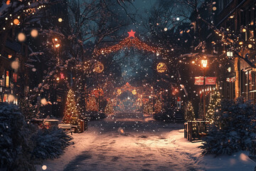 A vibe for a Christmas Season in December