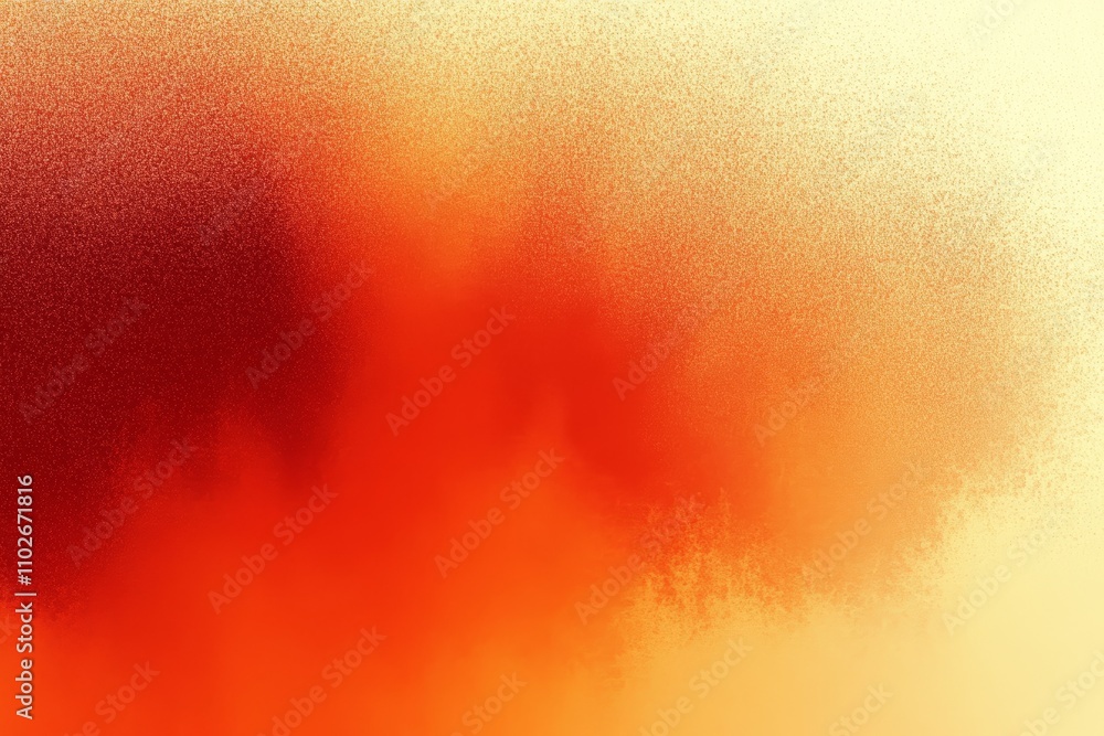 Poster abstract gradient orange cream background with texture and warm colors