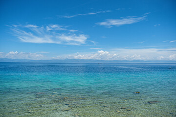 blue sky and sea
