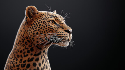 Obraz premium portrait of a leopard