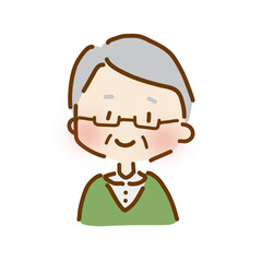 ゆるくて可愛いおじいさん