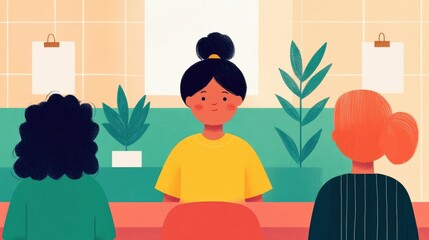 Students from Various Backgrounds Learning Together in a Welcoming Inclusive Classroom Environment Promoting Educational Equity and