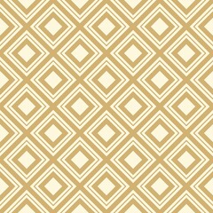 geometric seamless pattern in gold color for textile, carpet, wallpaper and fabric
