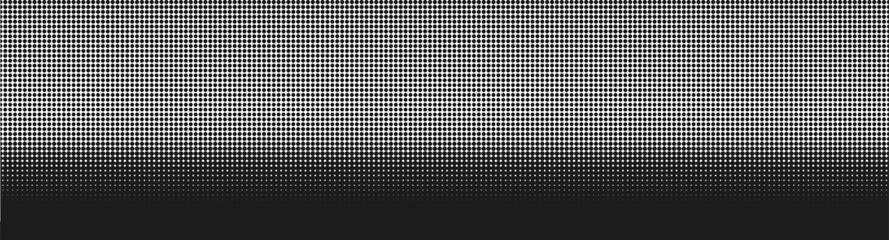 Digital noise gradient. A dynamic vector background featuring a subtle halftone texture that faded from light to dark. Perfect for modern, minimalist designs.