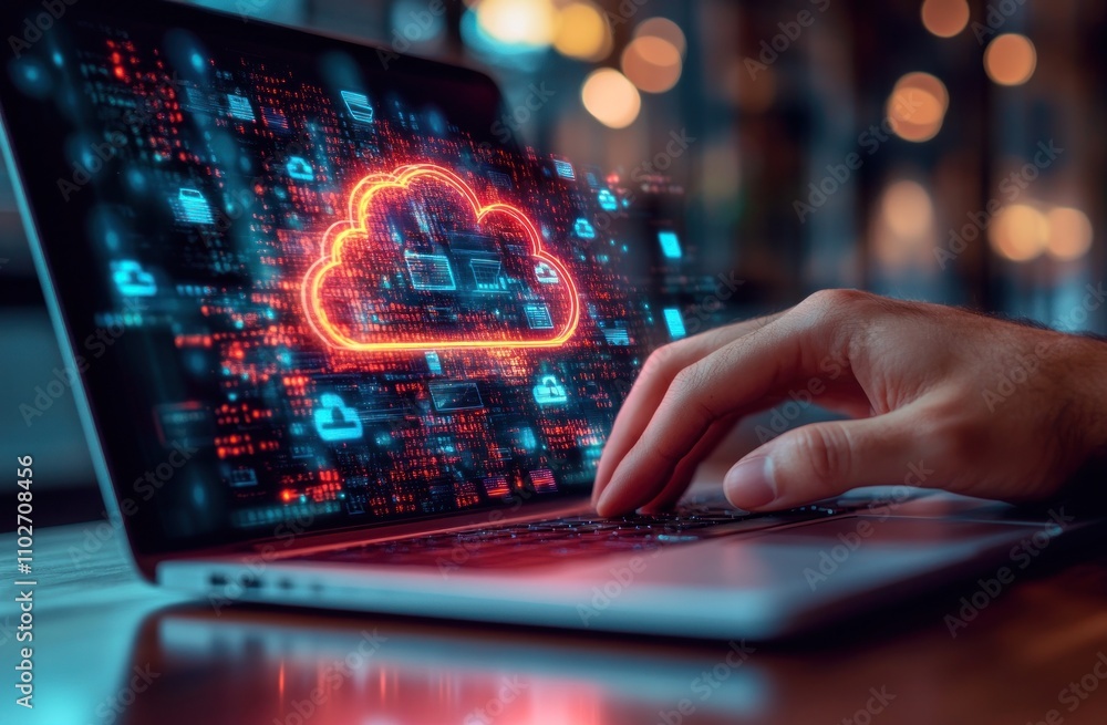 Poster cloud computing and digital transformation