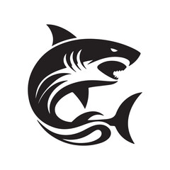 illustration of a shark