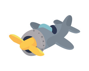 transportation gray plane