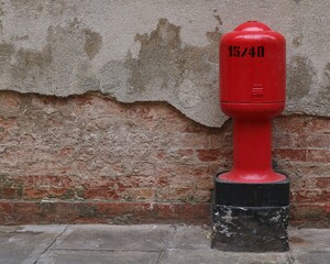 fire hydrant in the streets of Venice