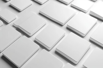 Sports Trading Card Packaging Mockup Blank Design for Baseball Basketball Football Soccer Collectibles