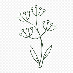 Hand drawn spring flowers illustration. floral illustration