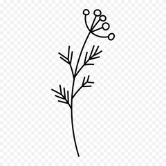 Hand drawn spring flowers illustration. floral illustration