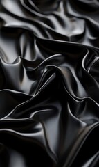Fototapeta premium Generating a smooth sheet of liquid rubber for various applications and projects