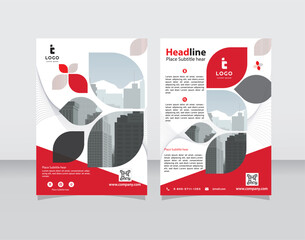 Vector red and black abstract business flyer editable template Templatedesign for Brochure, Annual Report, Magazine, Poster, Corporate Presentation, Portfolio, Flyer, infographic, layout modern