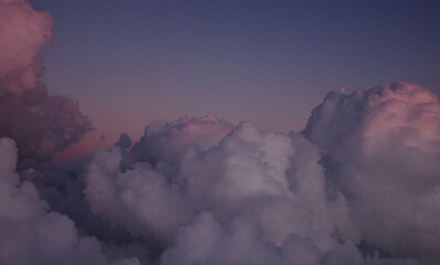 Dreamy Pink Clouds for Background – Soft and Ethereal Sky Texture