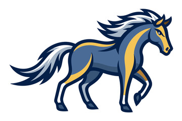 Horse Mascot Vector Illustration for Branding and Design