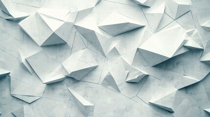 Naklejka premium Abstract Paper Art Background with Geometric Shapes and Textures