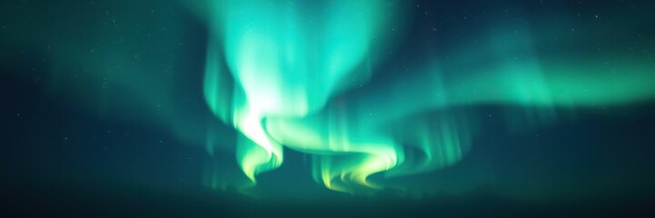 Shimmering aurora borealis-inspired lights dancing across the night sky, iridescent, borealis