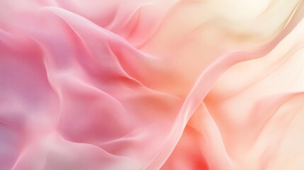 Obraz premium Abstract ombre pink and yellow fabric texture background.