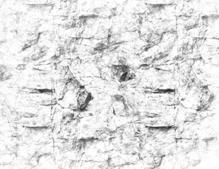 weathered and rugged texture of an aged stone surface with natural cracks and crevices, providing earthy and organic feel as background or overlay