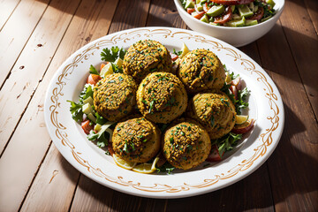  flavorful falafel platter