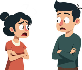 Concerned Characters in a Disagreement