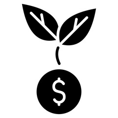 Investment  Icon Element For Design