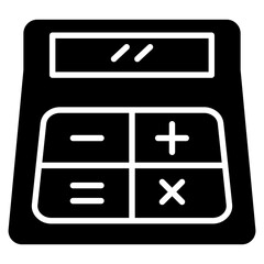 Fototapeta premium Calculator Icon Element For Design