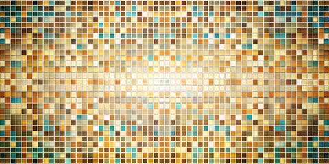 Fototapeta premium Abstract background of mosaic tiles with squares , texture, geometric, colorful, design, pattern, abstract, squares