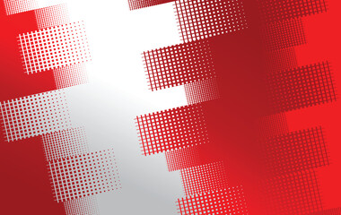 modern abstract red white background design