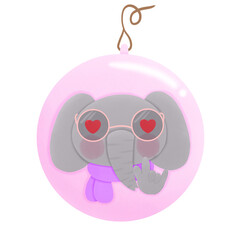 Cute elephant 