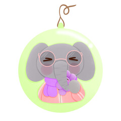 Cute elephant 