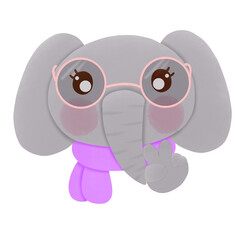 Cute elephant 