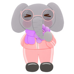 Cute elephant 