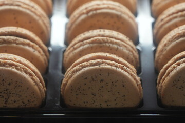 A Macaron refers to a variation of the classic French macarons, where the outer shells are a...