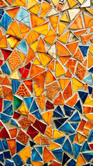 Shattered Tile Texture Background and Color Trends