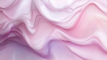 Obraz premium Soft Pink Abstract Background with Gentle Flowing Fabric Design