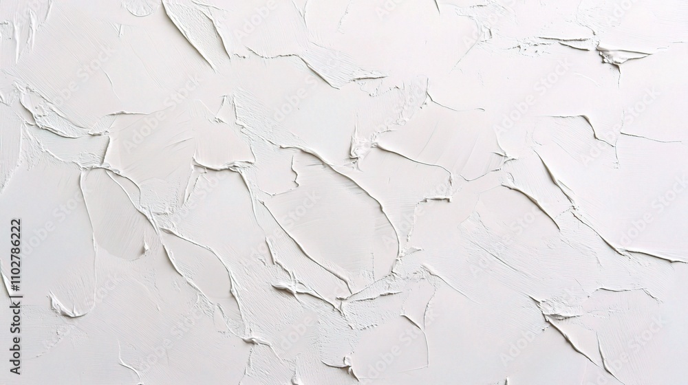 Aufkleber abstract white texture with unique layered patterns and depth