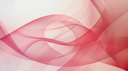 Abstract Pink and White Swirling Background