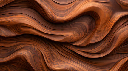 Seamless Wood Texture Waves Natural Art Display Woodworking Craft Warm Environment Close-Up Viewpoint Nature's Design Mastery