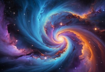 background with space