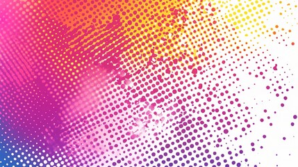 Vibrant Abstract Background with Colorful Dot Patterns and Textures