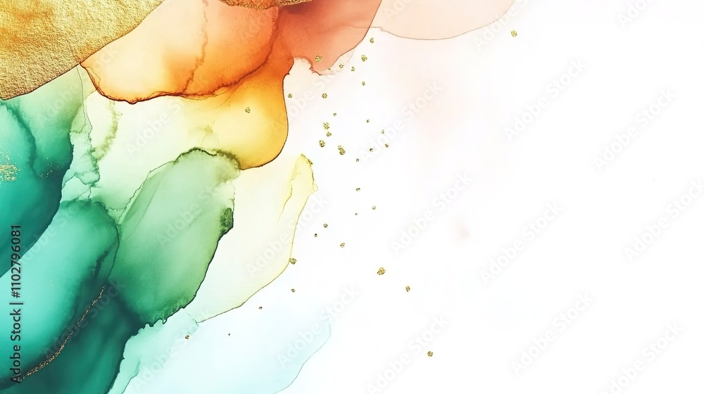 Poster abstract fluid art background with vibrant colors and soft blends perfect for modern designs and cre