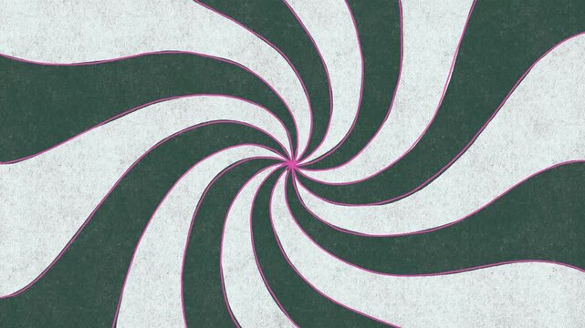 Retro abstract looped background in stop motion