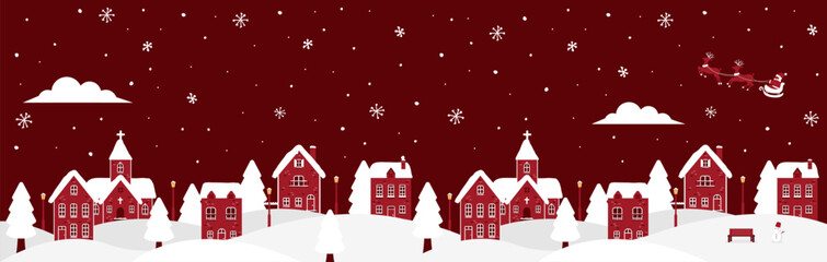 Happy holidays , Merry christmas vector banner  illustration