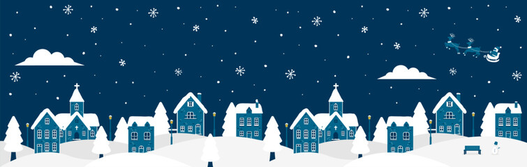 Fototapeta premium Happy holidays , Merry christmas vector banner illustration