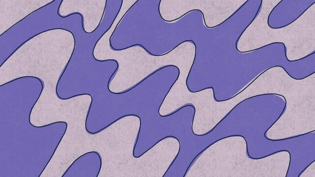 Retro abstract looped background in stop motion
