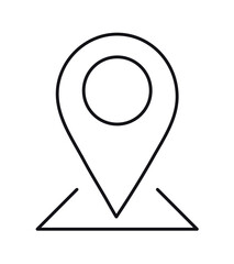 navigation pin location icon